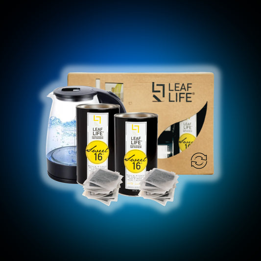 STARTER PACK LEAFLIFE®: 14 Days TEATOX Incluye Tetera eléctrica